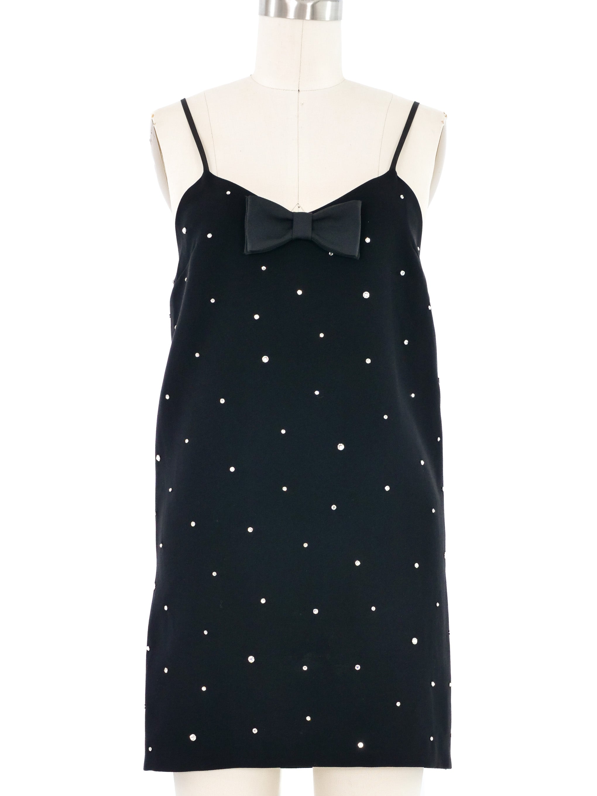 2021 Miu Miu Rhinestone Mini Dress