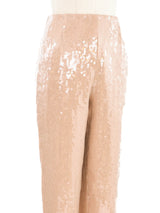 1970s Bill Blass Sequin Trousers Bottom arcadeshops.com