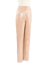 1970s Bill Blass Sequin Trousers Bottom arcadeshops.com