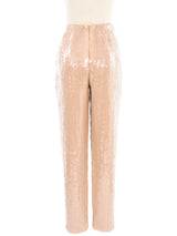 1970s Bill Blass Sequin Trousers Bottom arcadeshops.com