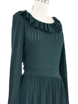 Alaia Forest Green Mini Dress Dress arcadeshops.com