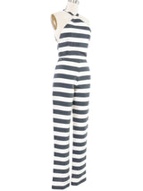 1997 Yeohlee Striped Halter Ensemble Suit arcadeshops.com