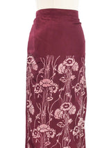 1997 Comme des Garcons Floral Print Wrap Skirt Bottom arcadeshops.com