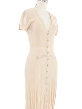 Jacquemus Knit Shirt Dress Dress arcadeshops.com