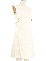 Malcolm Starr Mod Jacquard Mini Dress Dress arcadeshops.com
