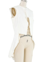 2003 Comme des Garcons Raw Edge Vest Jacket arcadeshops.com