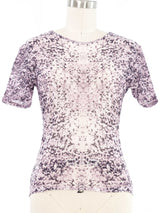 2001 Issey Miyake Static Mesh Tee Top arcadeshops.com