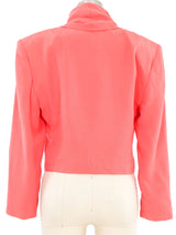 Genny Coral Cropped Jacket Jacket arcadeshops.com