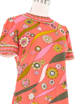 1960s Emilio Pucci Neon Printed Top Top arcadeshops.com