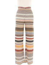 Missoni Chevron Knit Trousers Bottom arcadeshops.com