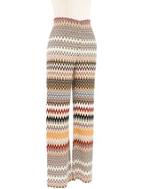 Missoni Chevron Knit Trousers Bottom arcadeshops.com