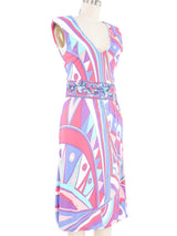 Emilio Pucci Pink and Turquoise Dress Dress arcadeshops.com