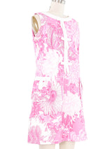 1960s Lilly Pulitzer Floral Mini Dress Dress arcadeshops.com