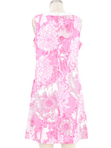 1960s Lilly Pulitzer Floral Mini Dress Dress arcadeshops.com