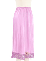 Christian Dior Overdyed Lavender Slip Skirt Bottom arcadeshops.com