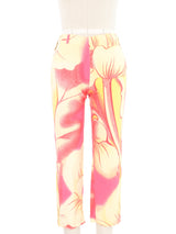 Gianfranco Ferre Floral Capri Pants Bottom arcadeshops.com
