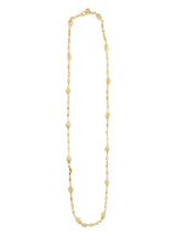 St. John Goldtone Faceted Bead Necklace Accessory arcadeshops.com