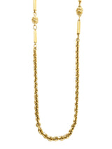 St. John Gold Tone Necklace Accessory arcadeshops.com