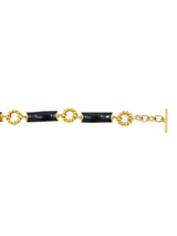 Gucci Black Enamel Chain Belt Accessory arcadeshops.com