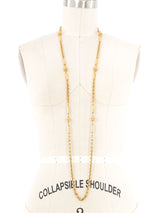 St. John Gold Tone Necklace Accessory arcadeshops.com