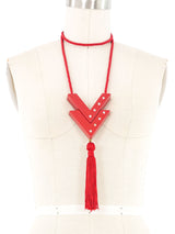 1986 Valentino Hidden Perfume Necklace Accessory arcadeshops.com