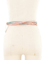 Pastel Geode Rope Belt Accessory arcadeshops.com