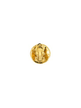 1994 Chanel Oversized Logo Button Earrings Accessory arcadeshops.com