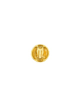Chanel Baroque Logo Button Earrings Accessory arcadeshops.com