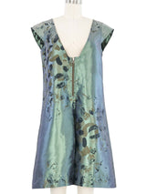 Issey Miyake APOC Iridescent Pleated Front Dress Dress arcadeshops.com