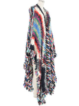 Missoni Multicolor Boucle Space Knit Shawl Jacket arcadeshops.com