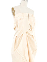2020 Maison Margiela Layered Organza Trouser Tube Dress Dress arcadeshops.com