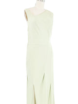 2007 Christian Dior Pale Green Bias Gown Dress arcadeshops.com