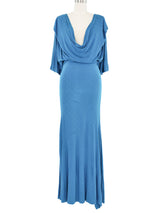 Roberto Cavalli Studded Cowl Dress Dress arcadeshops.com