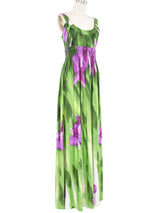 Roberto Cavalli Floral Print Sun Dress Dress arcadeshops.com