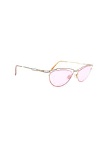 Cazal Deco Wire Frame Sunglasses Accessory arcadeshops.com