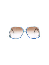 1970s Diane Von Furstenberg Drop Temple Sunglasses Accessory arcadeshops.com