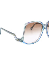 1970s Diane Von Furstenberg Drop Temple Sunglasses Accessory arcadeshops.com