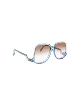 1970s Diane Von Furstenberg Drop Temple Sunglasses Accessory arcadeshops.com