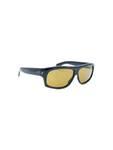 Black Rectangular Frame Sunglasses Accessory arcadeshops.com