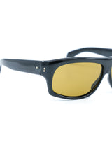 Black Rectangular Frame Sunglasses Accessory arcadeshops.com