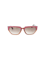 Michele Lamy Nana Red Skinny Cateye Sunglasses Accessory arcadeshops.com