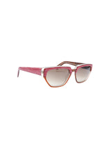 Michele Lamy Nana Red Skinny Cateye Sunglasses Accessory arcadeshops.com