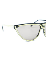 Michele Lamy Laguna Striped Cateye Sunglasses Accessory arcadeshops.com