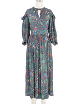 Ossie Clark Printed Wrap Dress Dress arcadeshops.com