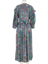 Ossie Clark Printed Wrap Dress Dress arcadeshops.com