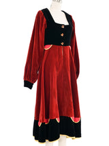 Miss Mouse Rabbit Applique Dress Dress arcadeshops.com