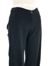 Biba Black Crepe Capri Bottom arcadeshops.com