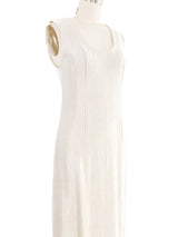 2008 Yeohlee Ivory Jacquard Crescent Dress Dress arcadeshops.com