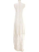 2008 Yeohlee Ivory Jacquard Crescent Dress Dress arcadeshops.com
