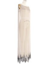 2008 Yeohlee Embellished Fog Chiffon Dress Dress arcadeshops.com